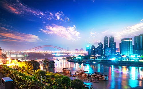 重庆两江夜游