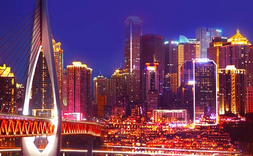 重庆两江夜游4