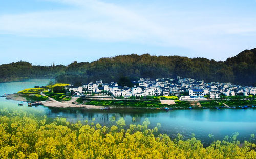 黄山新安江山水画廊