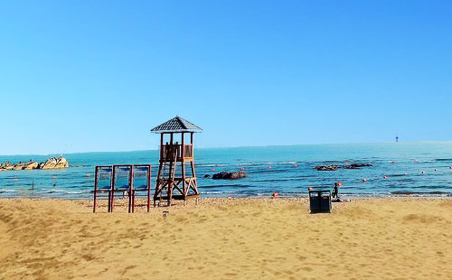 秦皇岛老虎石海上公园