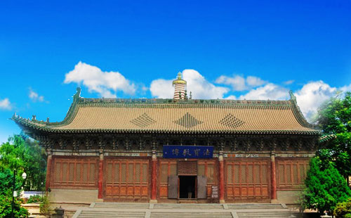 张掖大佛寺
