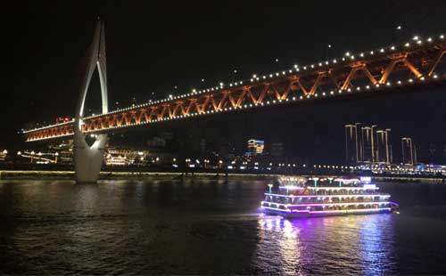 重庆两江夜景